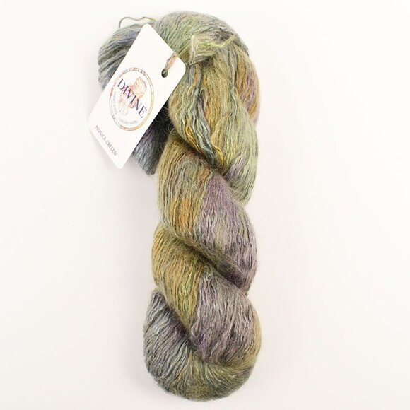 Divine Monica Grecco Bloom Yarn Silk Kid Mohair Nylon Hand Dyed Marquis - Picture 1 of 3